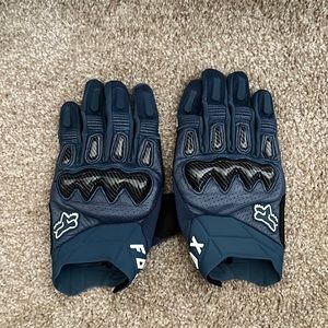 Fox racing 3XL blue steel gloves